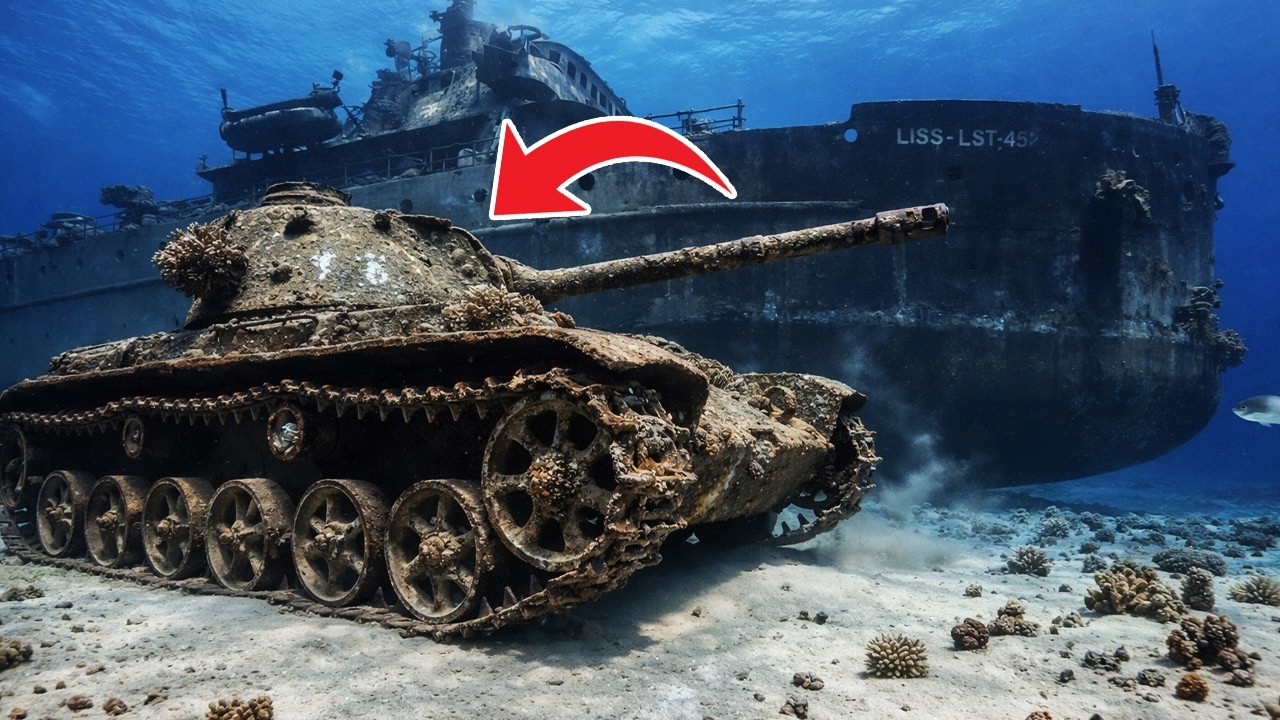 The Tank Ship That Never Reached D-Day in WW2 — Lost Beneath the Atlantic