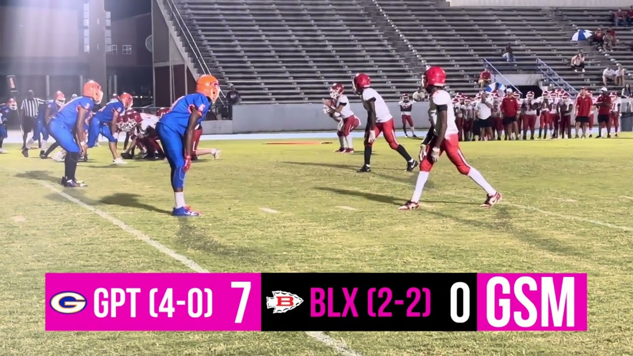 #1 Gulfport (4-0) v #20 Biloxi (2-2) Full Game Highlights