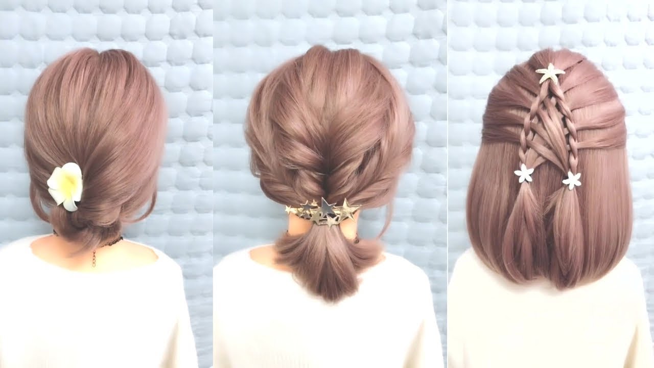 Top 20 Amazing Hairstyles for Short Hair 2018 Best Hairstyles for Girls | 短发 编发 10
