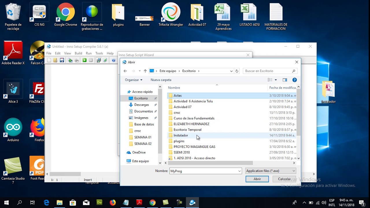Crear instalador Inno Setup
