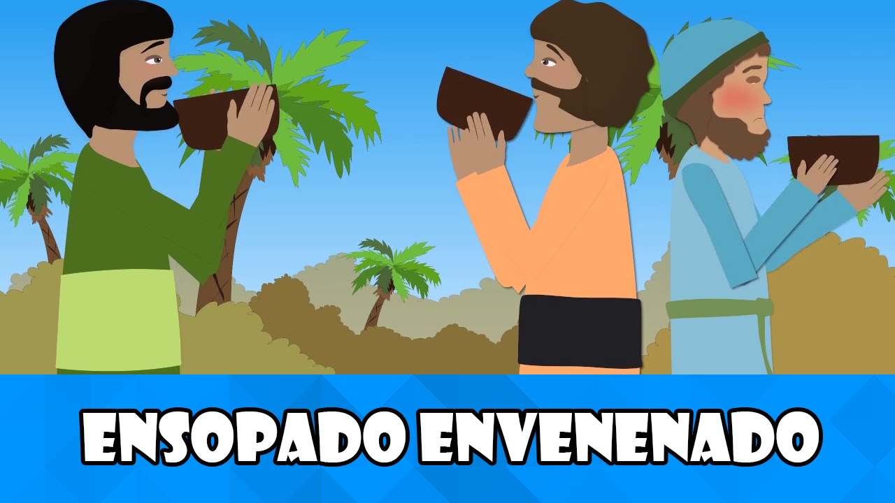 DESENHOS BÍBLICOS - ENSOPADO ENVENENADO