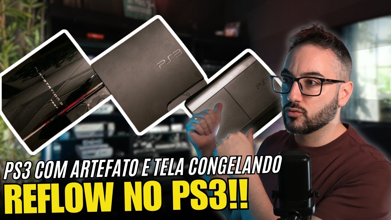 Salvei Meu PlayStation 3 com um Reflow!