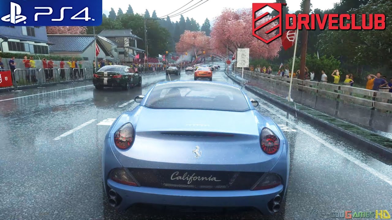 Driveclub - PS4 Race Japan Takahagi Hills 1 / Ferrari California / Dynamic Weather