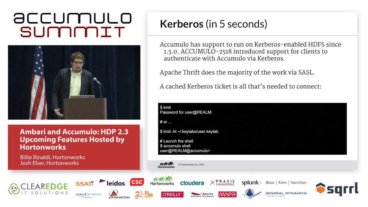 Ambari and Accumulo: HDP 2.3 Upcoming Features