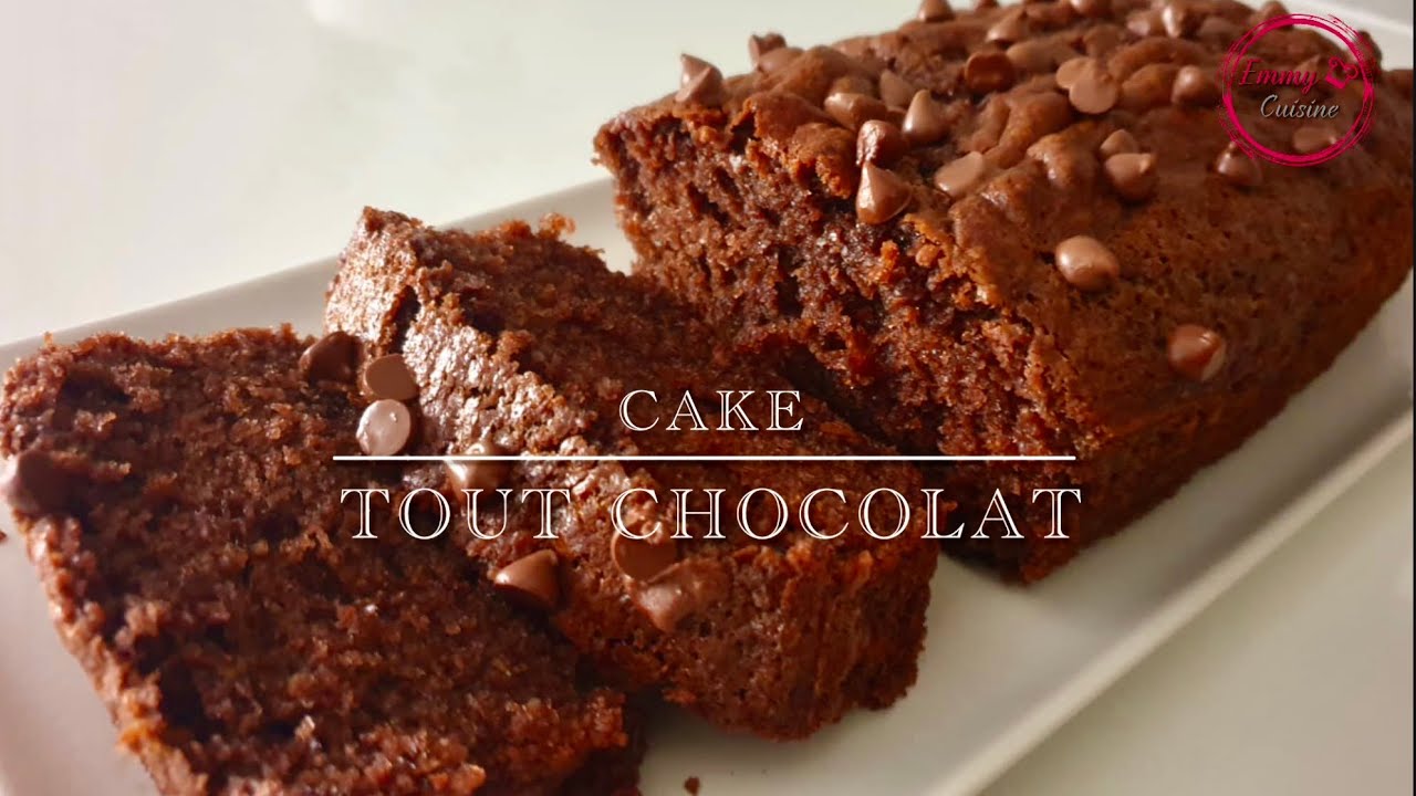 Cake moelleux aux pépites de chocolat