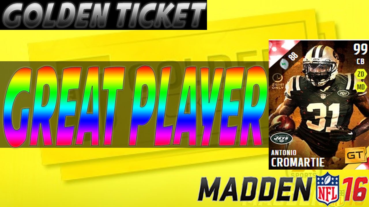 Best Golden Ticket Yet!!! | MUT 16 Golden Ticket