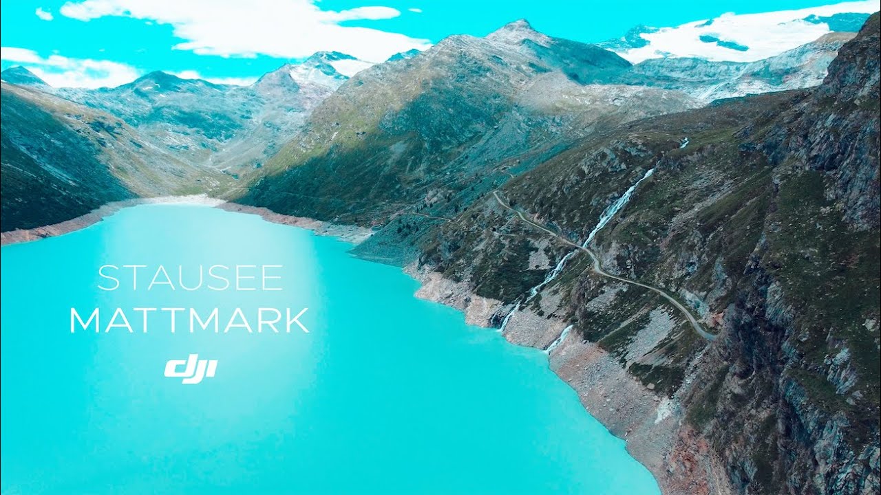 STAUSEE MATTMARK fly over with DJI mini 2 | *soothing*