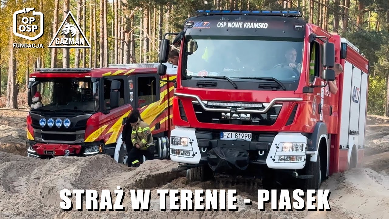 Straż w terenie - relacja ze szkolenia 19.10.2024 - Mozów, powiat zielonogórski