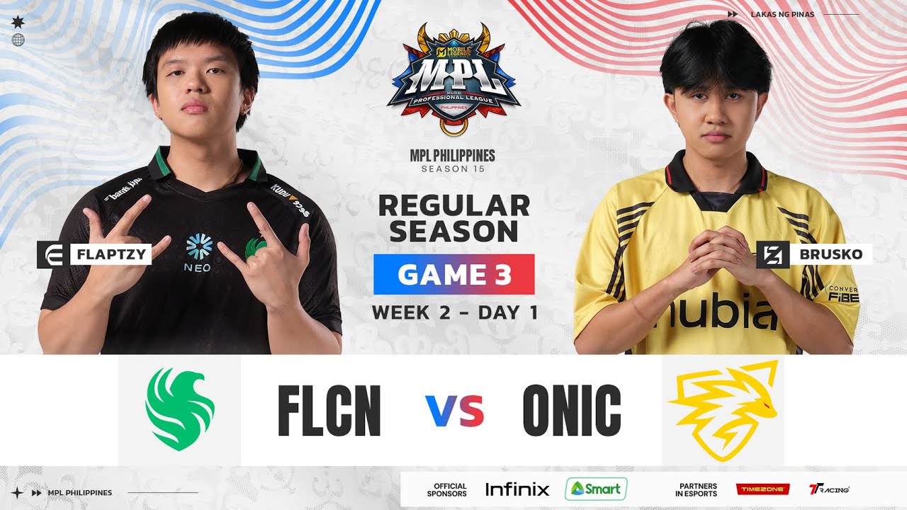 MPL PH S15 - W2D1 - FLCN VS ONIC GAME 3