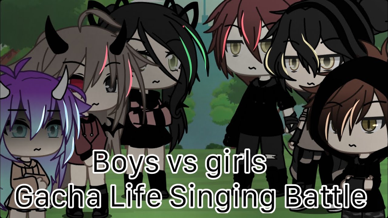 Boys Vs. Girls Gacha life Singing Battle 🎤 🔥
