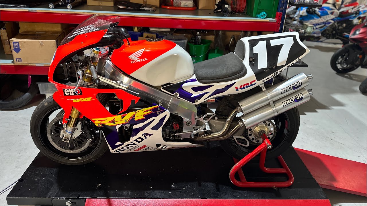 Honda RC45 HRC Honda UK FACTORY Isle Of Man David Jefferies WSBK Superbike @dhsuperbikes