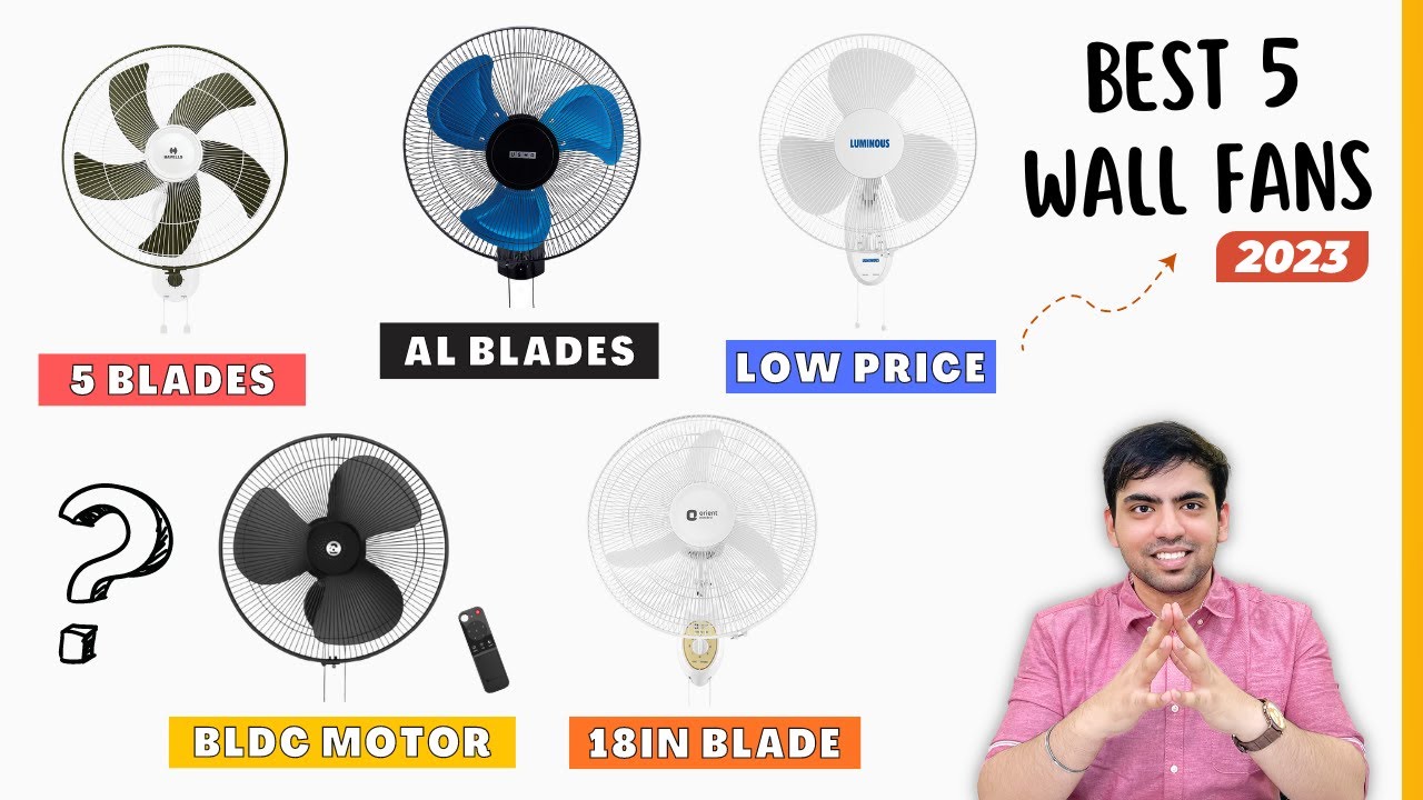 Unboxing The Top 5 Wall Fans In India | Best Wall Fans Types Comparison & Review With Live Demo 🤩🌪