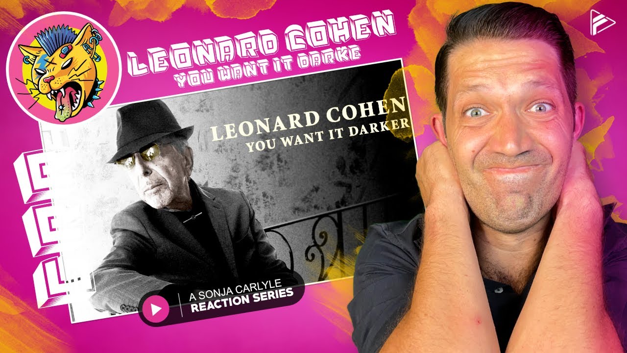 GREAT STORY TELLER!! Leonard Cohen - You Want It Darker (Reaction) (SRR Series 2)