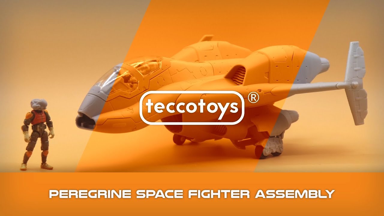 Age of Mecha™ Peregrine Space Fighter Assembly