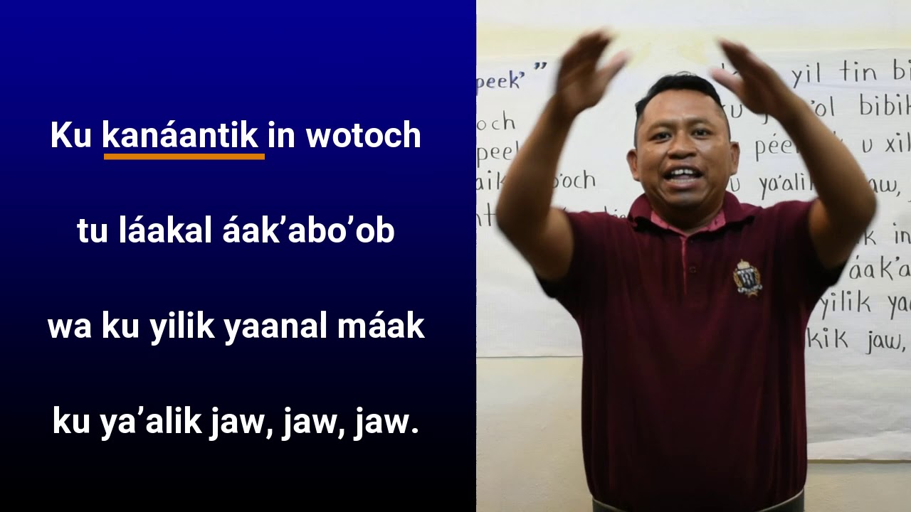 In walak´peek´. Canción en Maya