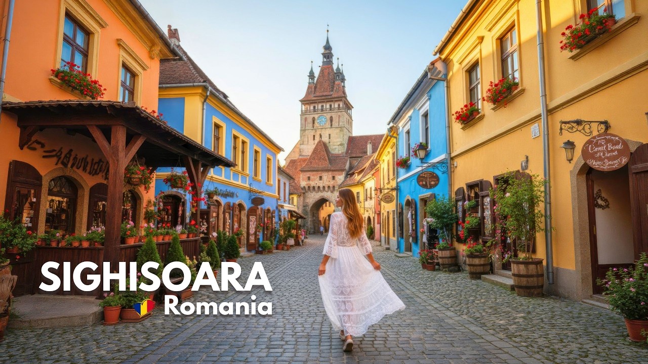 Самый красивый средневековый город Европы 🇷🇴 | Сигишоара, Румыния