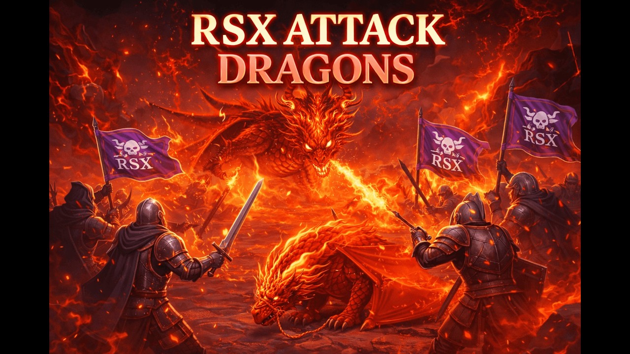 RSX Savaş Modunda! 🐉⚔️ Ejderha Baskını 847