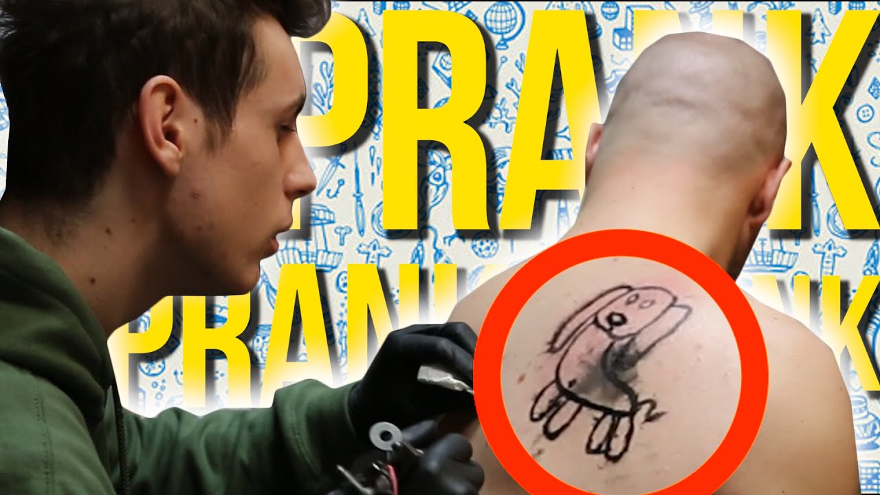 FAKE Tetovanie ● Prank ║Expl0ited