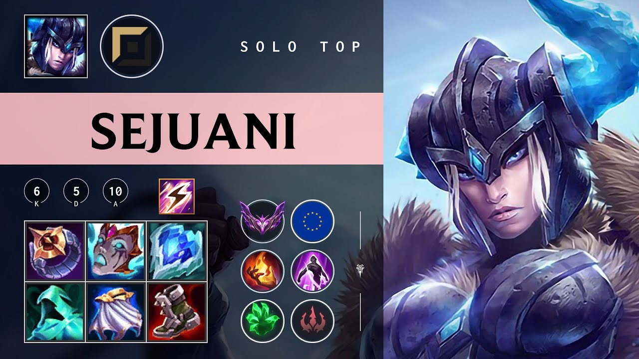Sejuani Top vs Nasus - EUW Master Patch 26.02