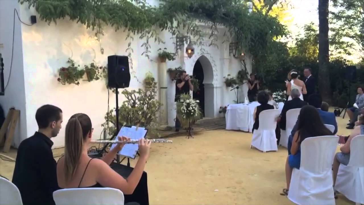 Flauta y piano (ceremonia en directo)