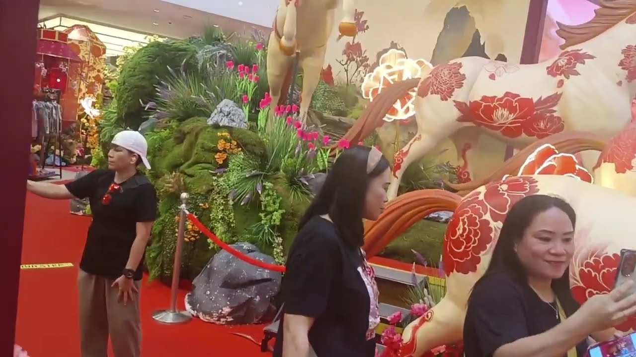 Bonggang Chinese New year Decor in Pavilion KL