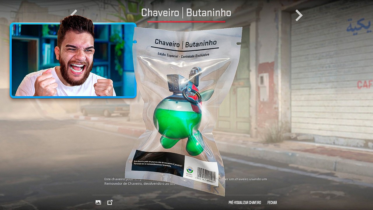 QUE?? DROPEI UM CHAVEIRO RARO no CS2 com APENAS 3 ESTRELAS!! (tá bugado?!)
