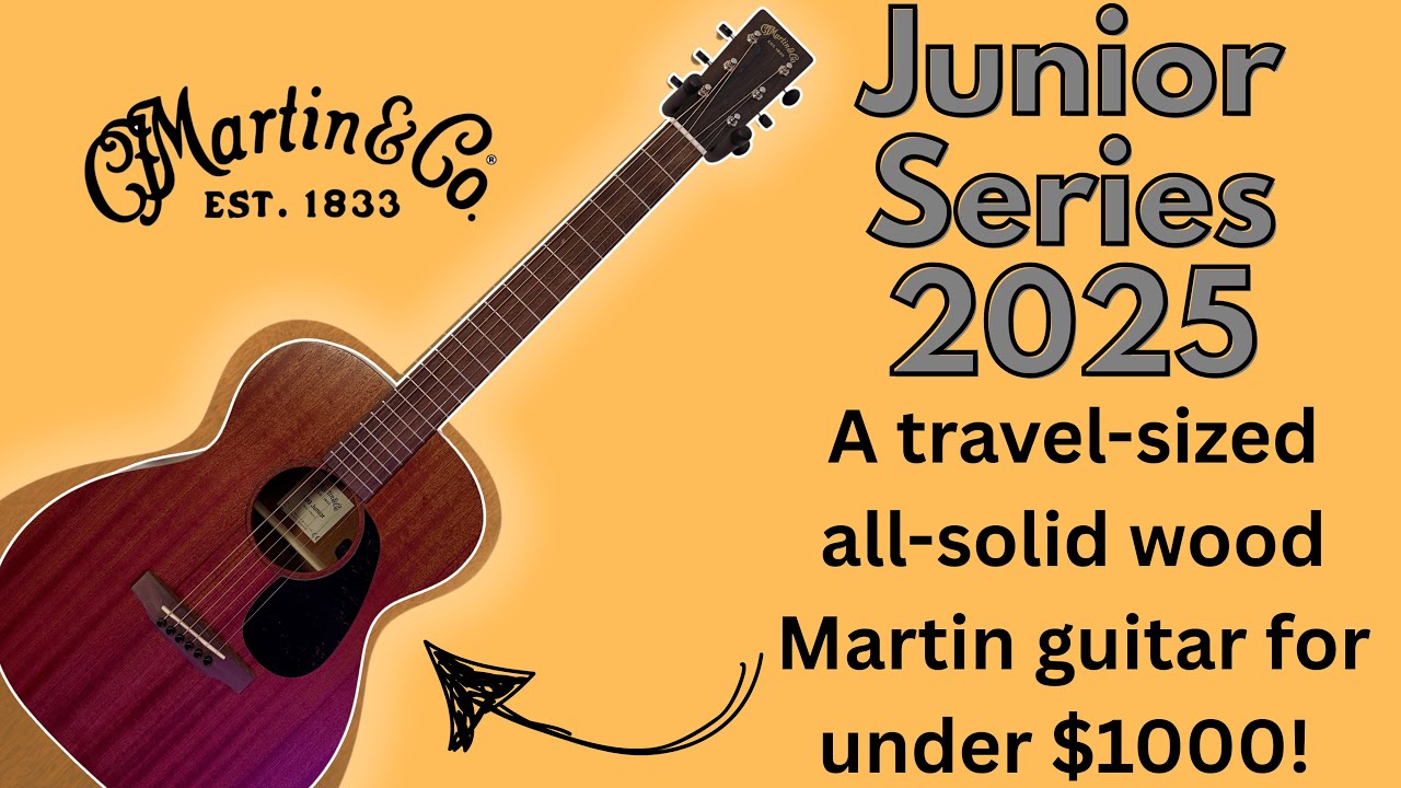 НОВЫЕ гитары Martin Junior — полностью из цельного дерева, менее чем за 1000 долларов! В исполнен...
