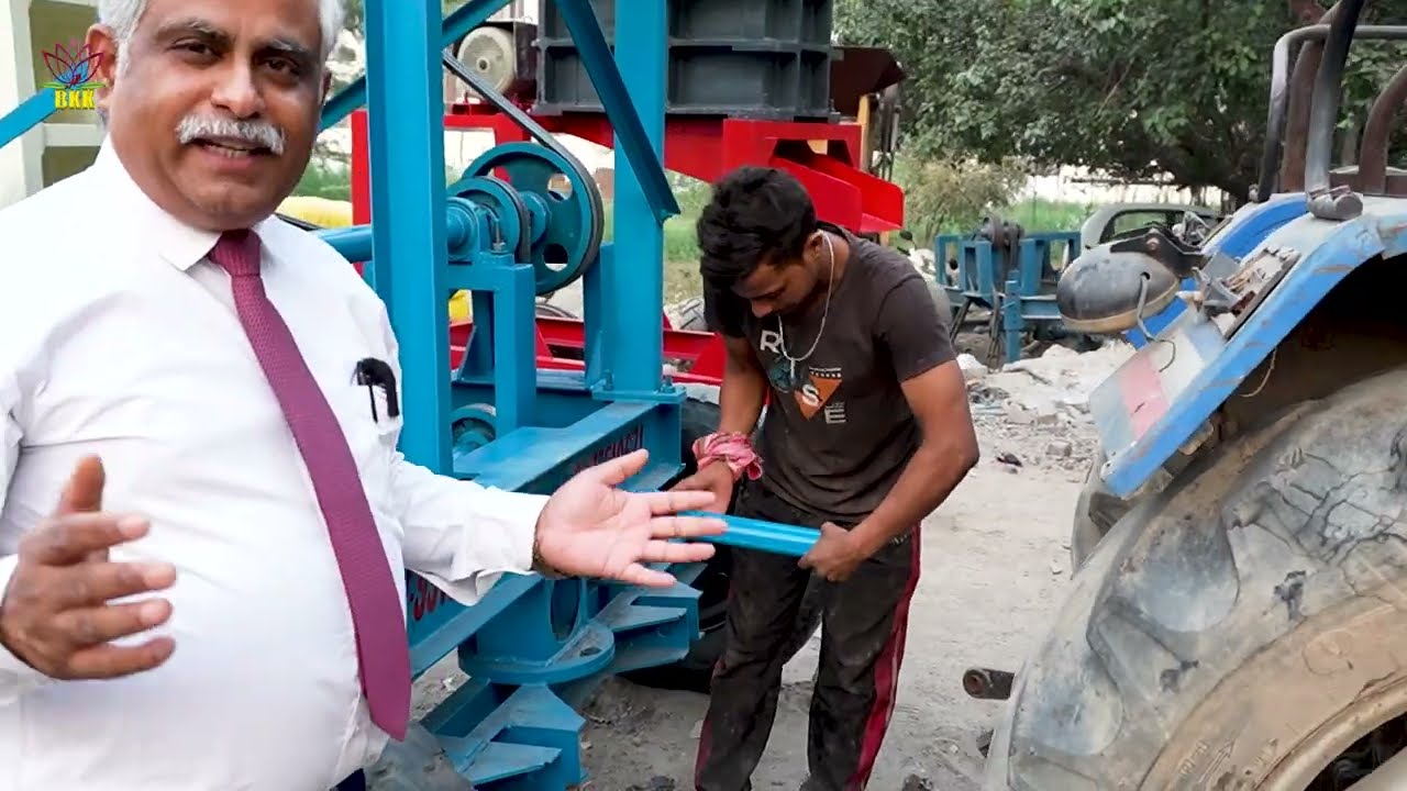 Knoxe Engineering's PTO Shaft Operated Stone Crusher For Tractor Owners