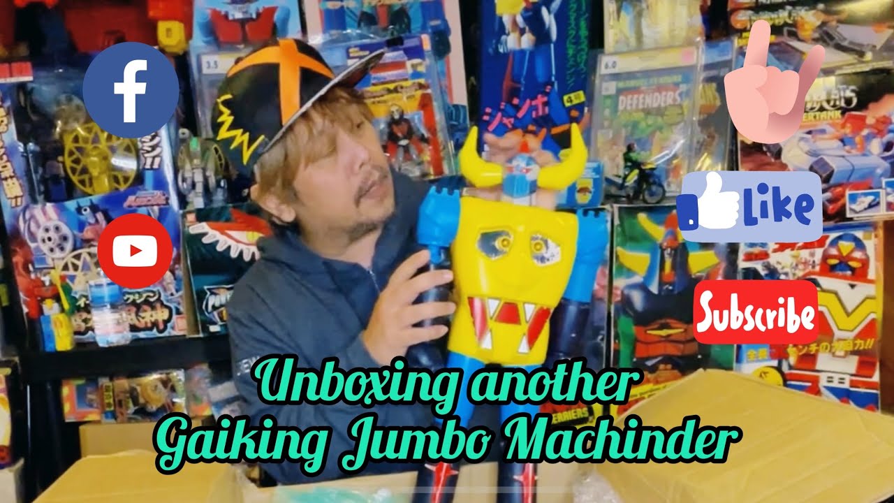 Unboxing the Mattel Shogun Warriors Gaiking Jumbo Machinder!