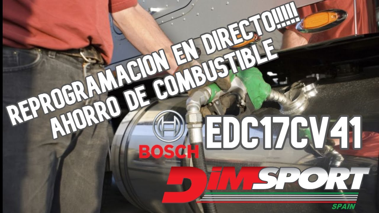 Reprogramación en directo Centralita BOSCH EDC17CV41 Ahorro de combustible