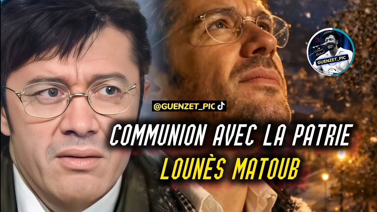 LOUNÈS MATOUB, COMMUNION AVEC LA PATRIE ( AMĞAZI ) LYRICS KABYLE #Guenzet_pic #MATOUB_LOUNES 