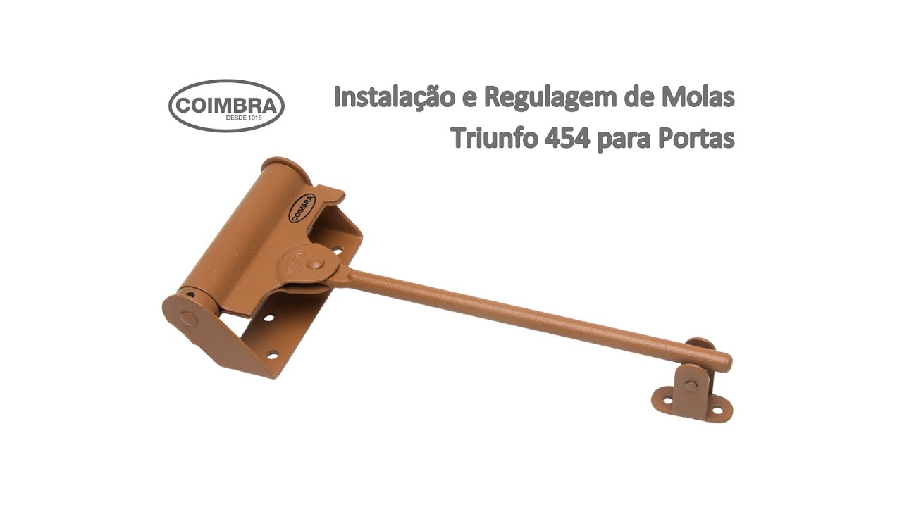 Como Instalar e Regular a Mola Triunfo 454 Coimbra