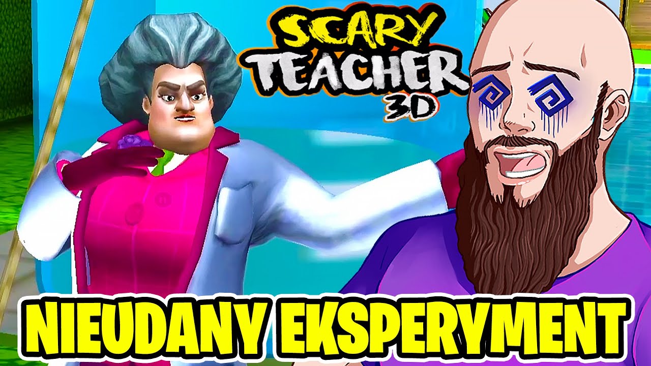 🔥 KOLEJNY GŁUPI EKSPERYMENT PANI TERESKI - SCARY TEACHER 3D PL