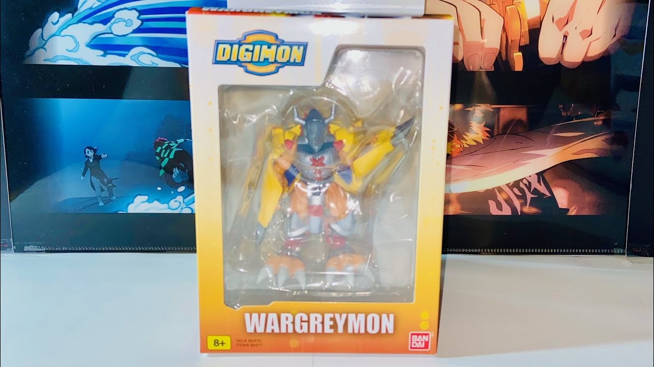 Bandai Shokugan Digimon Shodo WarGreymon Figure Review