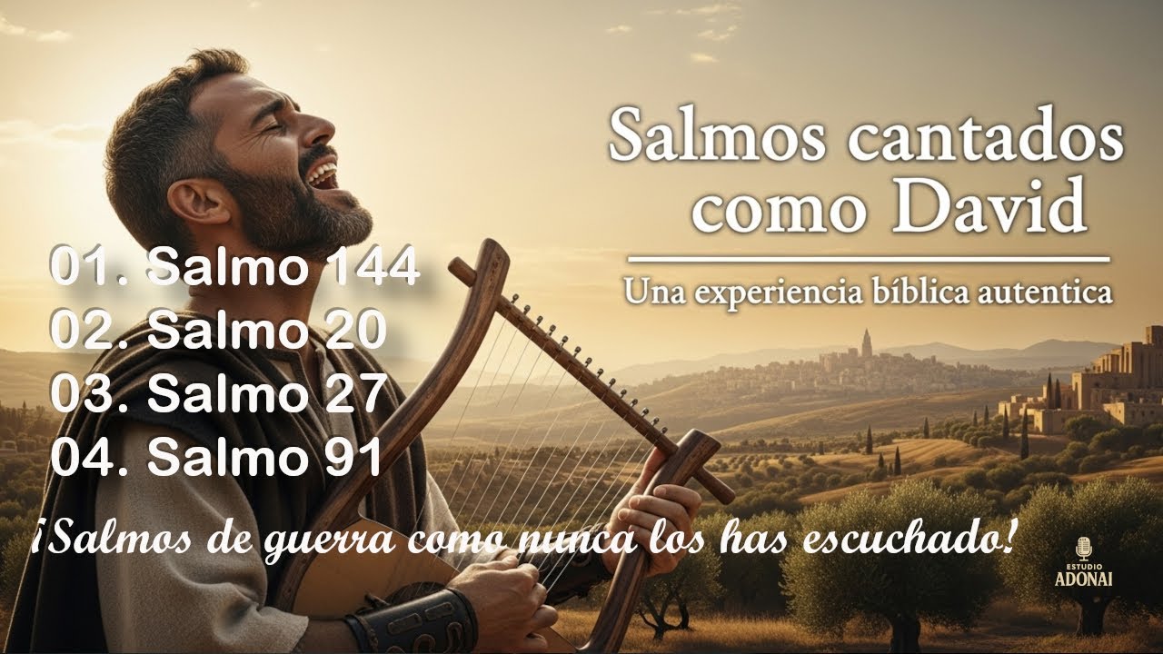 Salmos Cantados como David | Adoración Profética y Guerra Espiritual