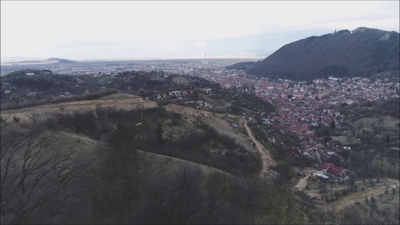 Belvedere Brasov, filmare cu drona/ Brasov Belvedere drone view