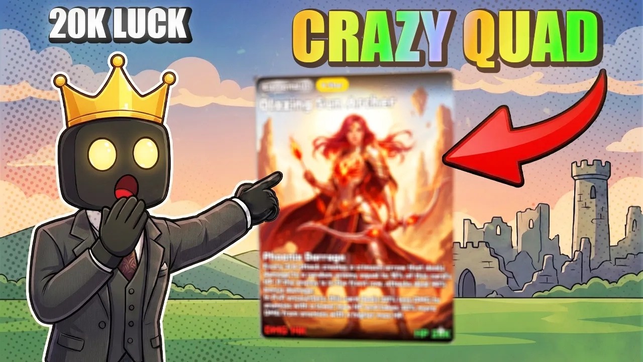 I ROLLED an IMMORTAL QUADRILLION Card After 600 MILLION Rolls in Anime Card Clash!