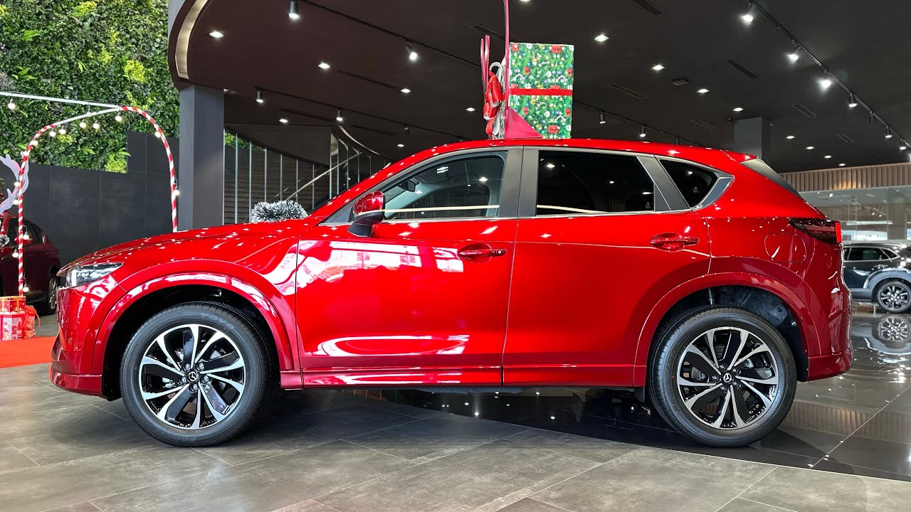 2025 MAZDA CX-5 interior and exterior | Red Color