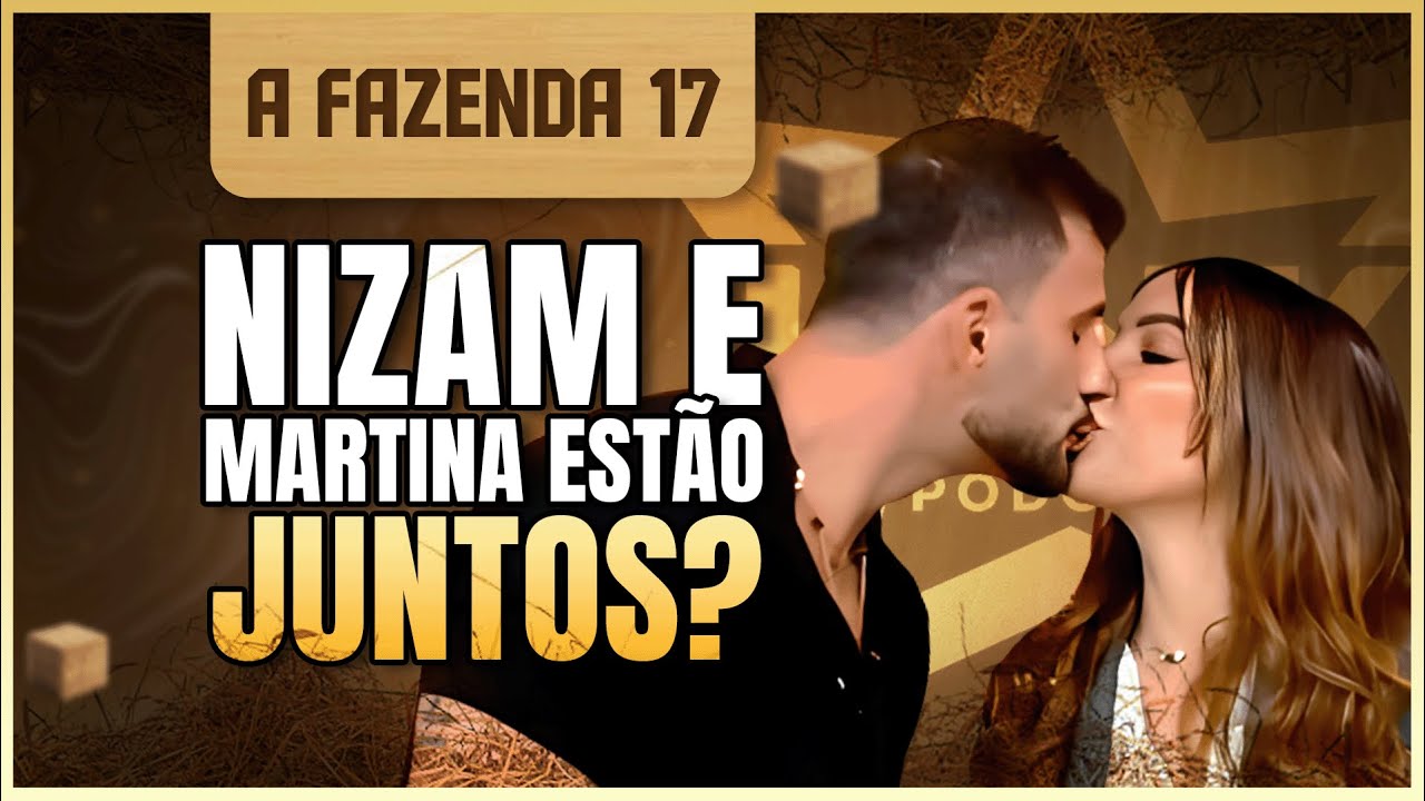 MARTINA E NIZAM SE BEIJAM DURANTE O INIMIGO SECRETO | LINK PODCAST