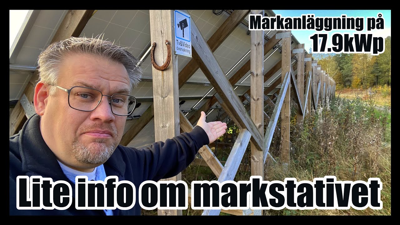 Markstativet på min 17.9kWp-anläggning