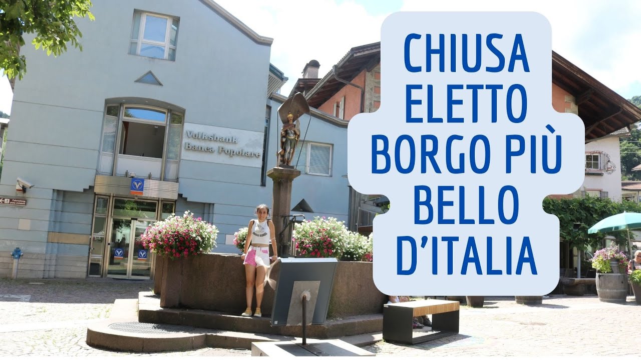 Chiusa il borgo più bello d'Italia