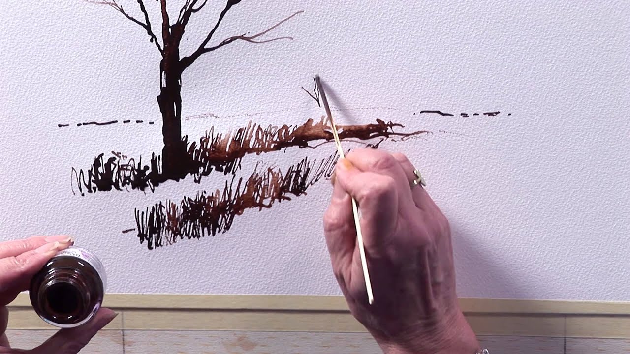 Acrylic Inks with Sue Williams