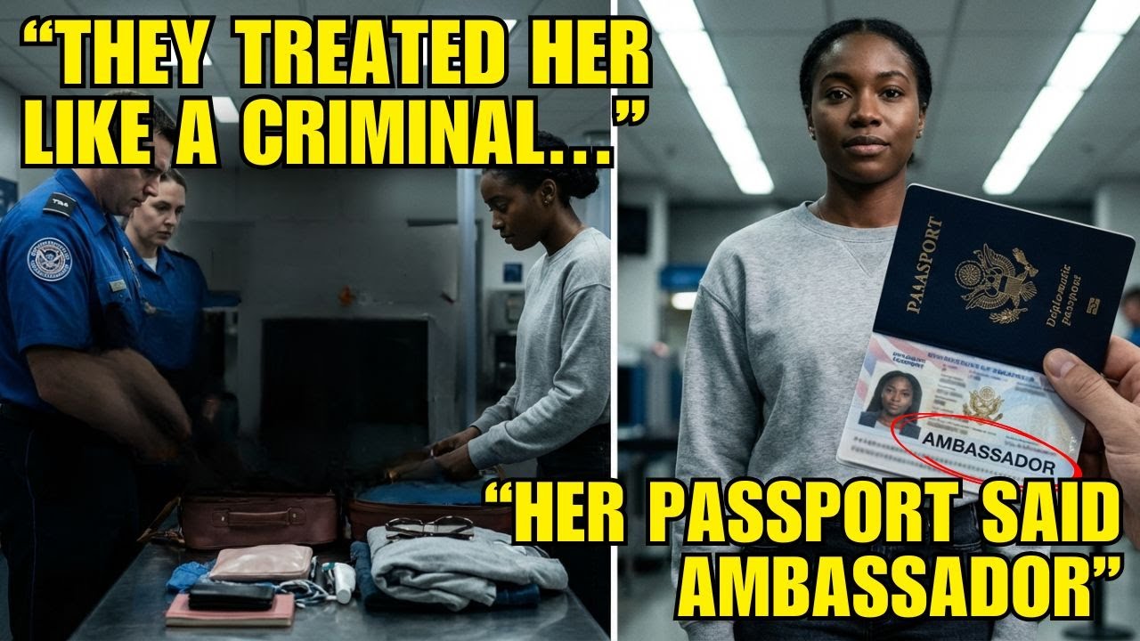 Airport Security Treated Her Like a Criminal — Her Passport Said Something Else