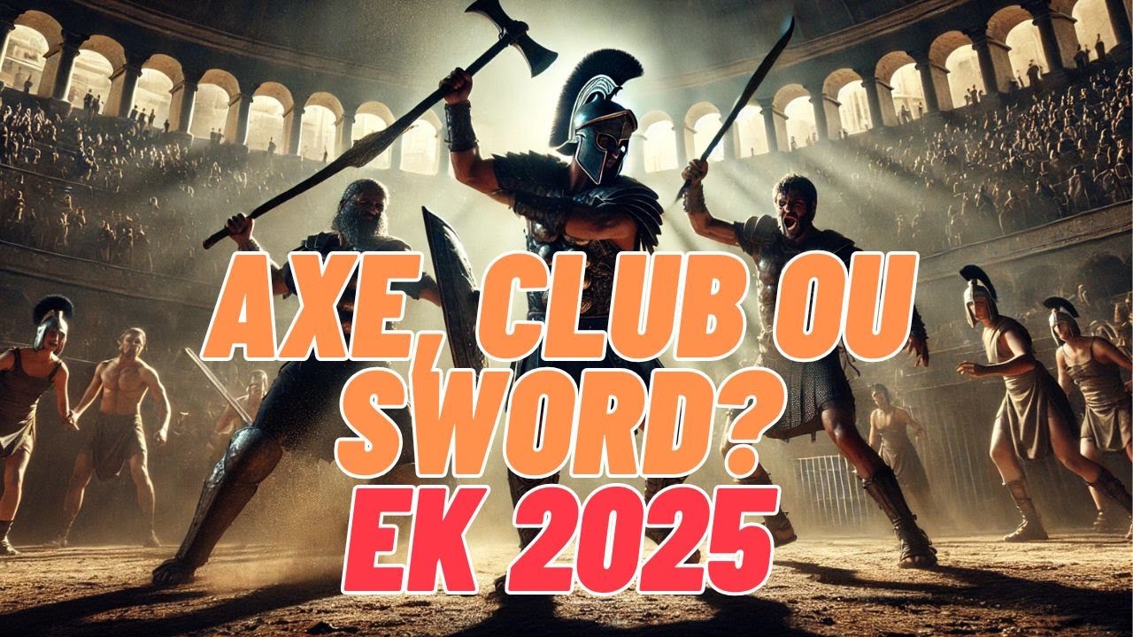 Axe, Club ou Sword, qual a melhor escolha no Tibia em 2025?