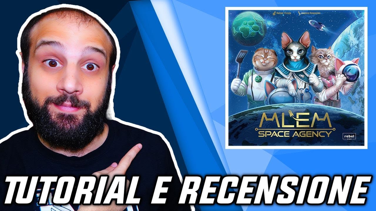 Tutorial e Recensione MLEM AGENZIA SPAZIALE - Fin Dove si è Disposti a Rischiare...