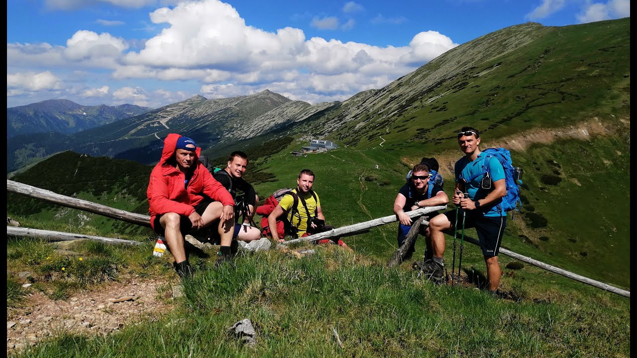 Hrebeňom Nízkych Tatier -  23.6.-26.6.2020