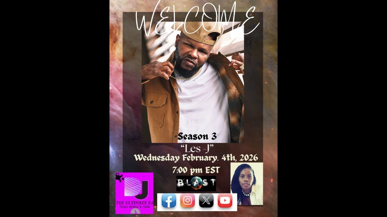 WELCOME: (GOSPEL ARTIST) LES-J To The Ultimate DJ Music Review And More-Talk Show