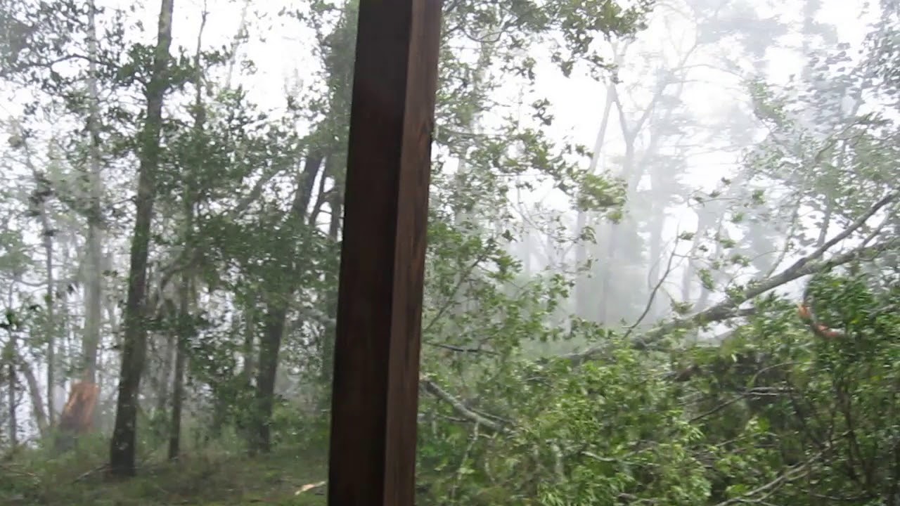 Hurricane Michael as it approaches Grand Ridge, FL
