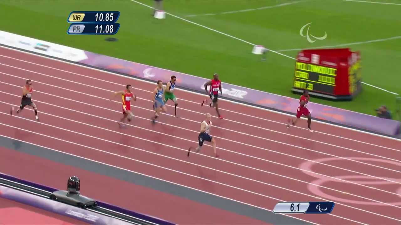 MARCIO  FERNANDES Athletics   Men's 100m   T44  London 2012 Paralympic Games