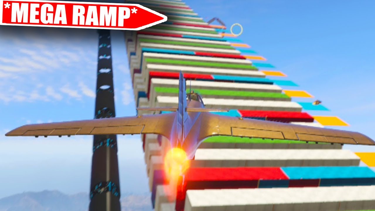 6 MEGA RAMP W JEDNEJ! *MEGA RAMP* - GTA 5 Online - Shepard & Ekipa HOGS